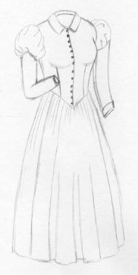 Overland trail dress