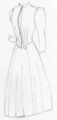 Overland trail dress