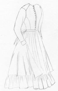 Overland trail dress