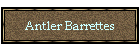 Antler Barrettes