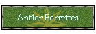 Antler Barrettes