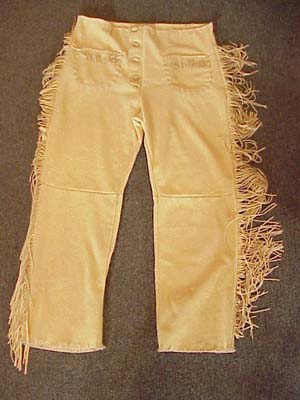 A-07 Buckskin-Trade Wool Trapper Pants - A07TRAPPERPANTS